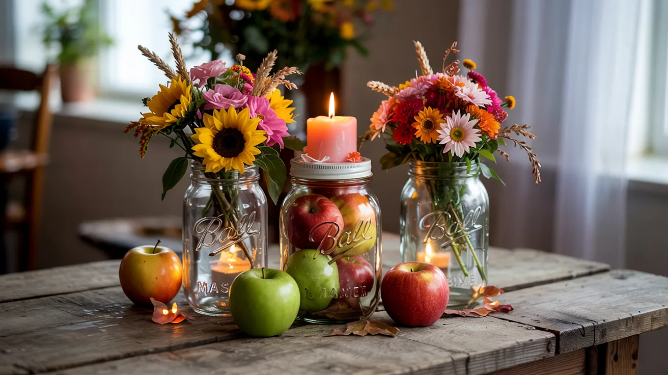 Mason Jar Centerpieces
