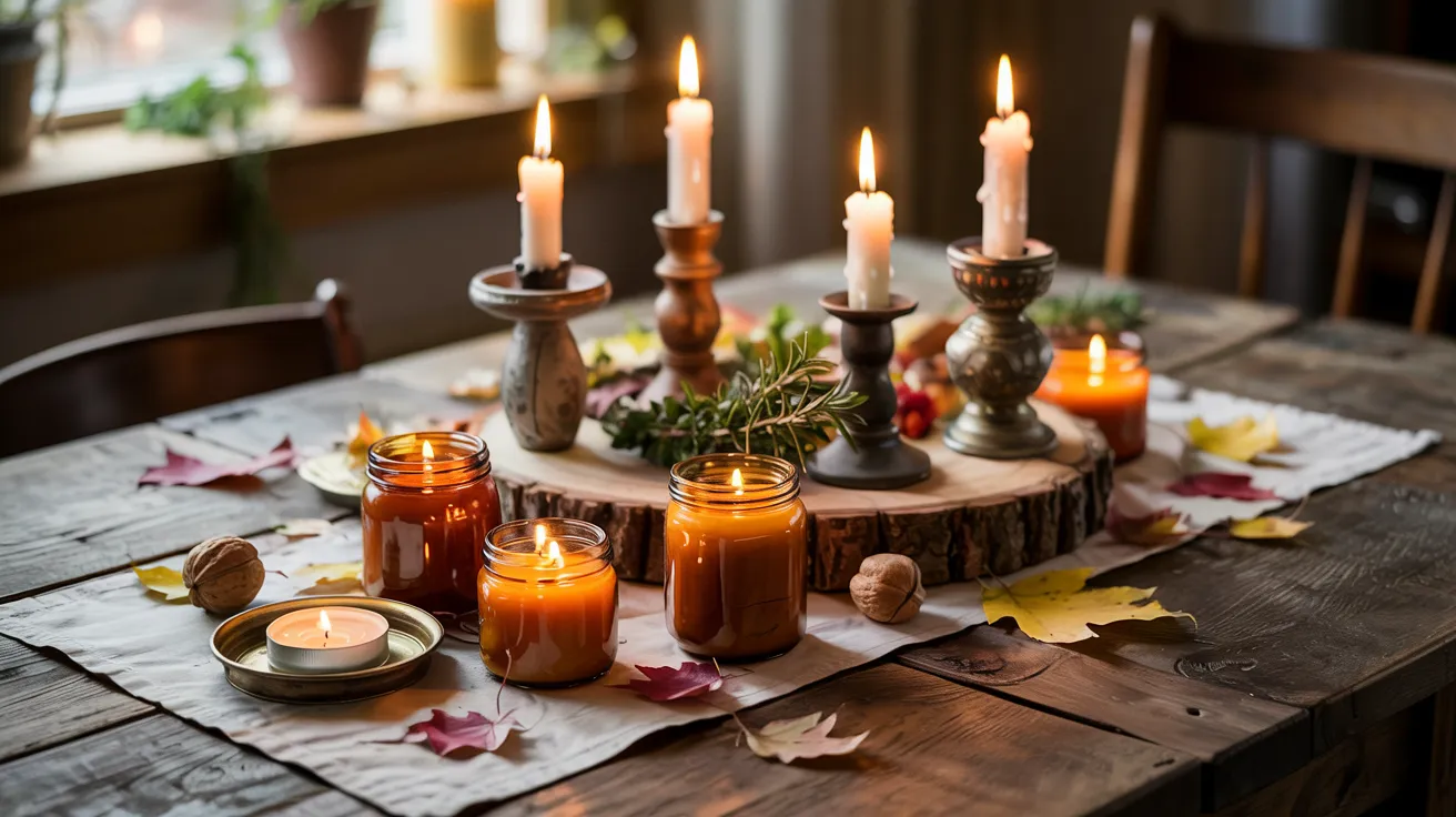 Rustic Candle Holders