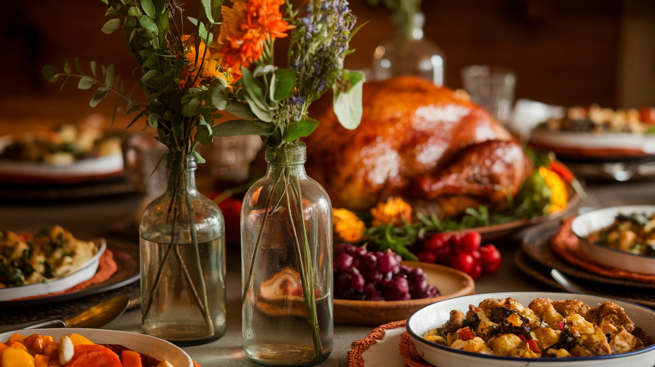 Vintage Glass Bottle_Vases