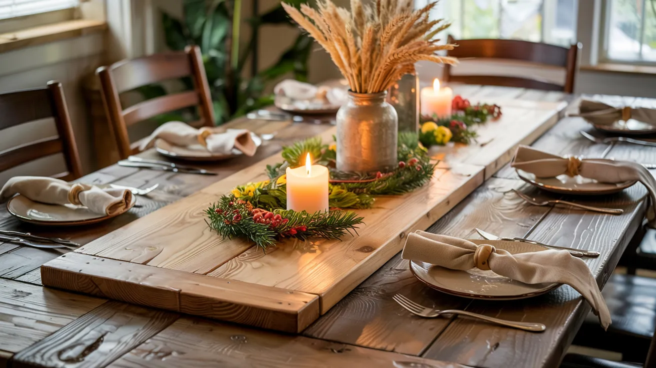 Wooden Table Runners